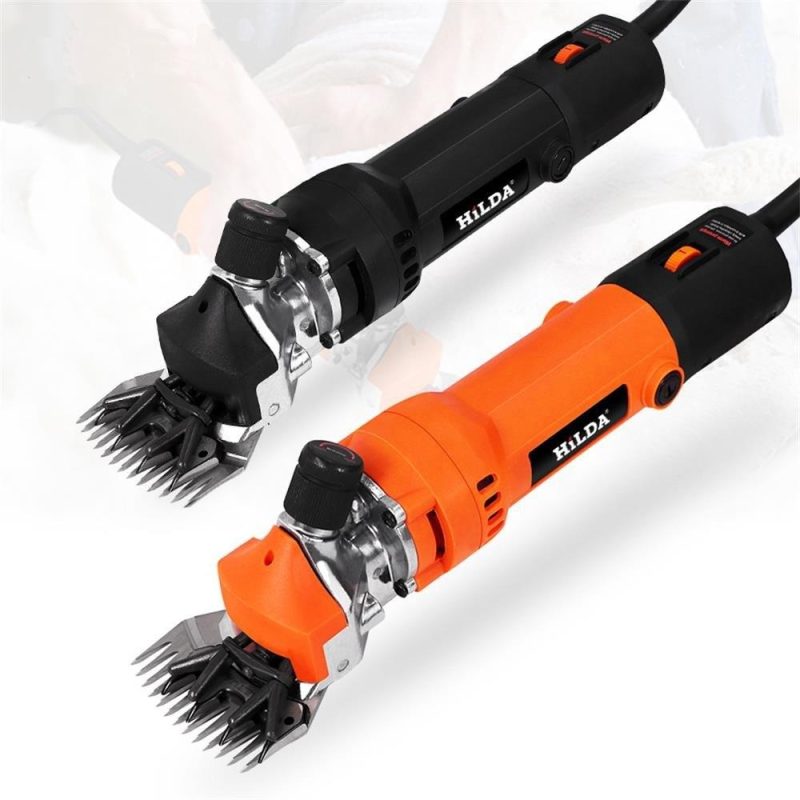 680W 200V 6 Gears Speed Electric Sheep Goat Shearing Machine Trimmer Tool Wool Scissor Cut Machine With Box  |   Electrical Equipment & Supplies Electrical Equipment & Supplies Black & Orange