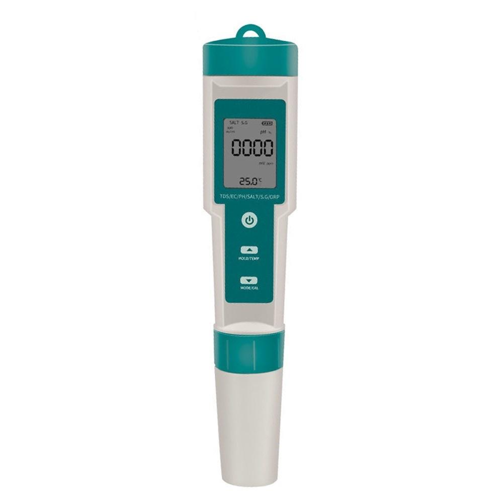 7 in 1 Water Quality Tester Portable Digital  Water Quality Test Pen PH/TDS/EC/Salinity/ORP/S.G/Temperature Measuring (without Backlight)  |   Water quality analysis equipment Measurement & Analysis Instruments Water quality analysis equipment