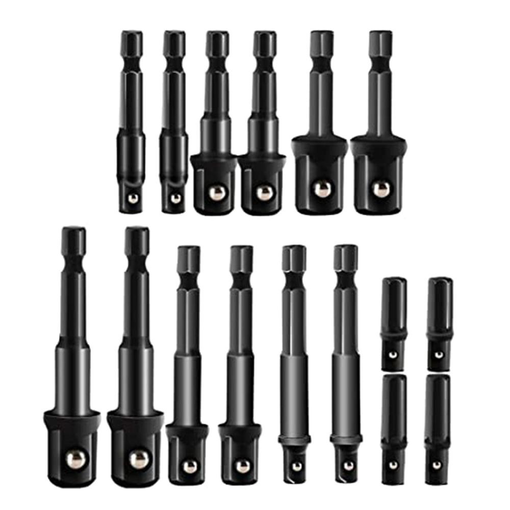 7PCS Impact Extension & Socket Adapter H-ex Shank Drill Extension Bit Socket Set Kit Portable  |   Others Hardware & Gadgets Others