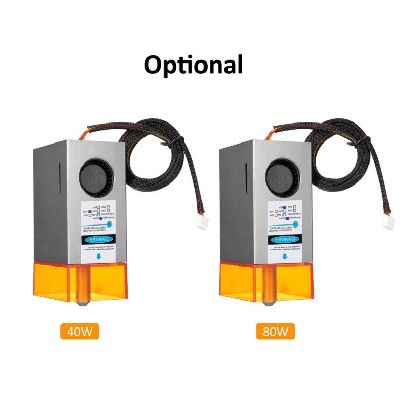 80W Alloy Laser Module Laser Engraving Module Laser Head Module Built-in Air Pump with Air Auxiliary Function  |   Laser Rangefinders Laser Rangefinders Laser Rangefinders