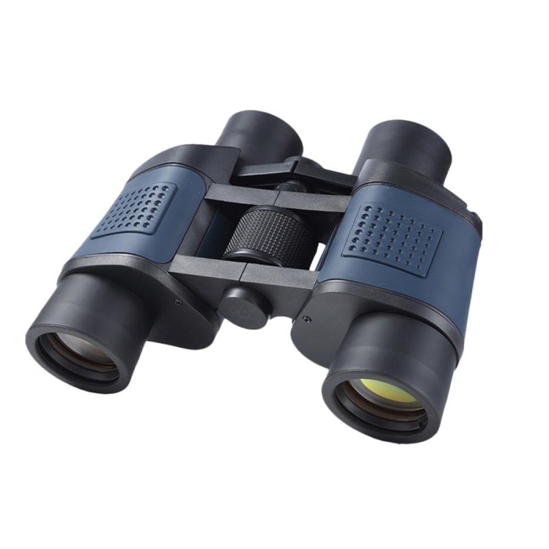 80×80 Binoculars Low Light Night Vision BAK4 Prism Waterproof Binoculars with Compass and Carrying Lanyard for Bird Watching Concerts  |   Microscopes & Endoscope Measurement & Analysis Instruments Black