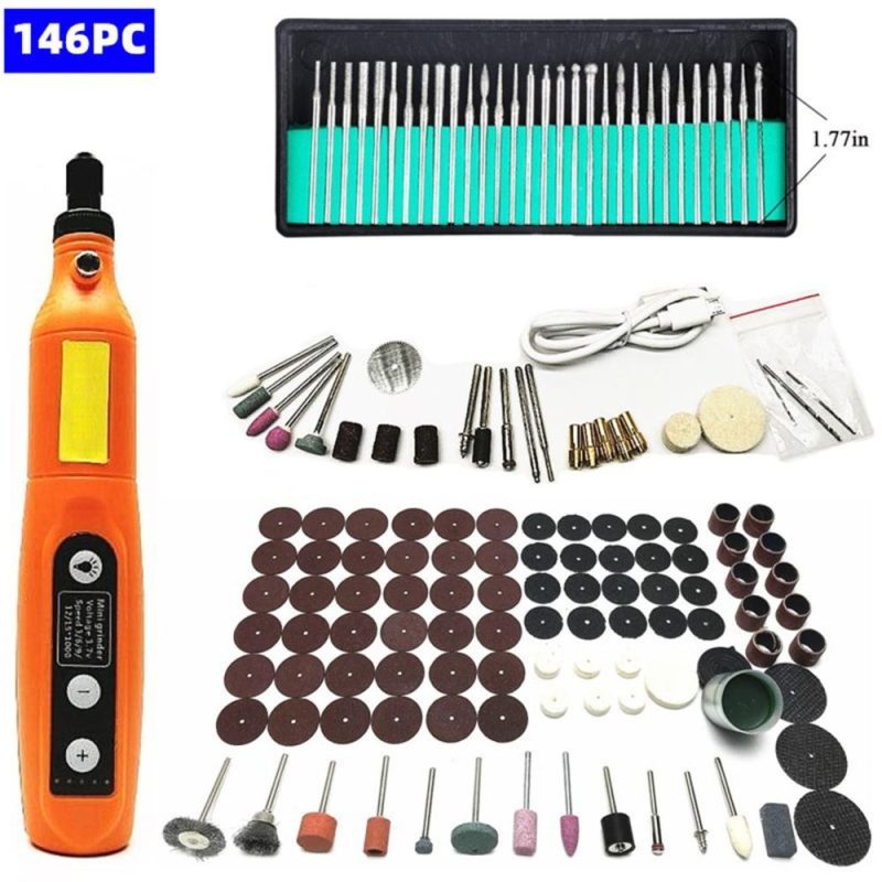 82 PCS Wireless Electric Drill Kit Grinding Polishing 5 Speed Adjustable Electric Grinder Carving Grinding Engraving Pen USB Charging Drill Tools  |   Others Hardware & Gadgets Others