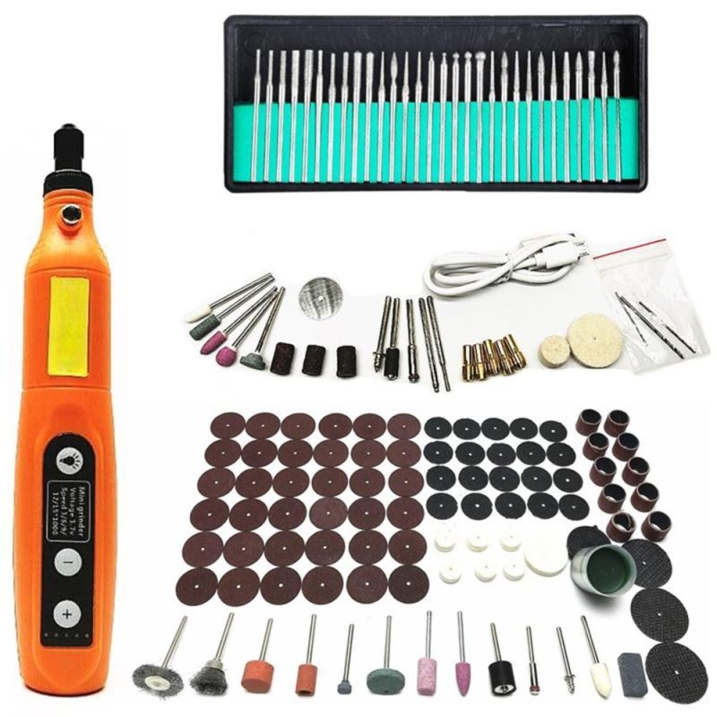 82 PCS Wireless Electric Drill Kit Grinding Polishing 5 Speed Adjustable Electric Grinder Carving Grinding Engraving Pen USB Charging Drill Tools  |   Others Hardware & Gadgets Others