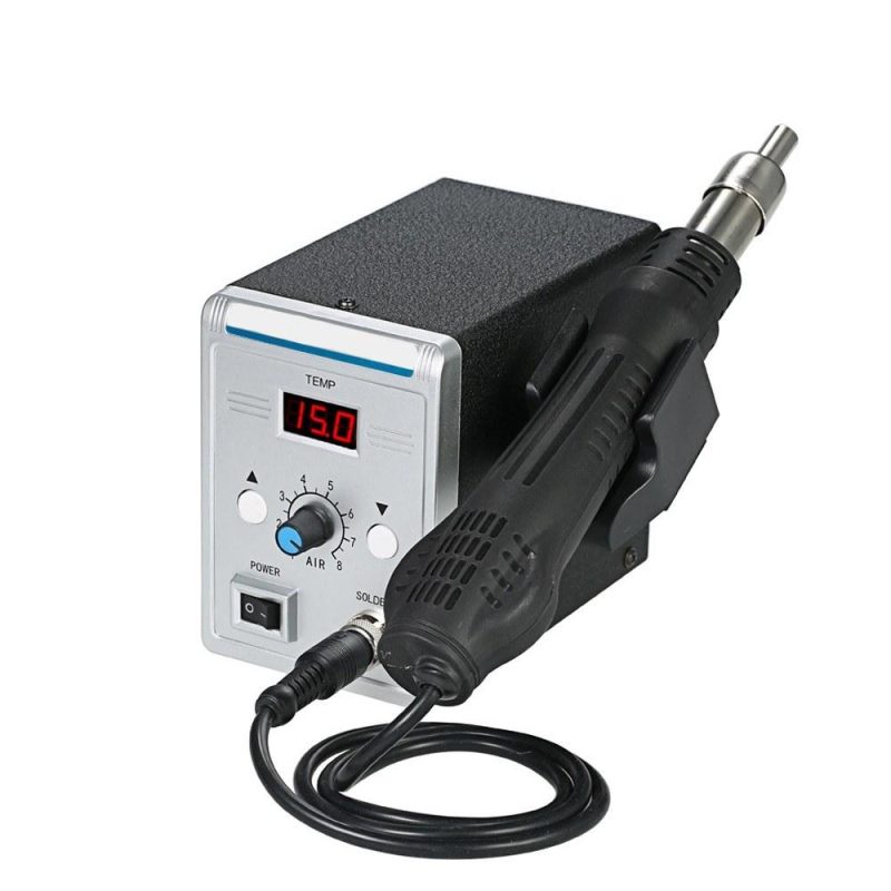 858D 700W High Quality Soldering Station LED Digital Solder Iron Desoldering Station BGA Rework Solder Station Hot Air Gun + Electric Iron Set for SMD SMT DIP  |   Electrical Soldering Welding Tools Electrical Soldering Welding Tools Electrical Soldering Welding Tools