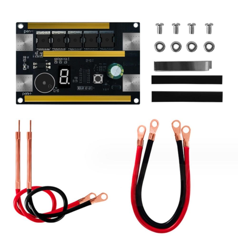 9 Gears of Output Power Adjustable Intelligent Soptwelder Control Board Multifunctional Lithium Battery Spots Machine with LED Display for Welding 0.1-0.3mm Nickel Sheet  |   Hardware & Accessories Hardware & Accessories Hardware & Accessories