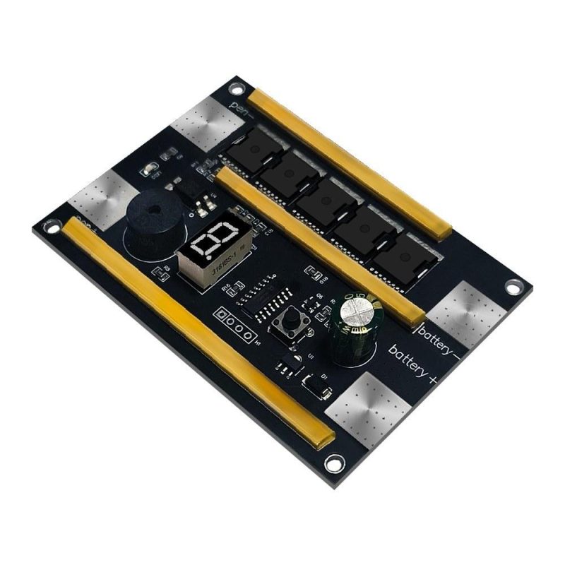 9 Gears of Output Power Adjustable Intelligent Soptwelder Control Board Multifunctional Lithium Battery Spots Machine with LED Display for Welding 0.1-0.3mm Nickel Sheet  |   Hardware & Accessories Hardware & Accessories Hardware & Accessories