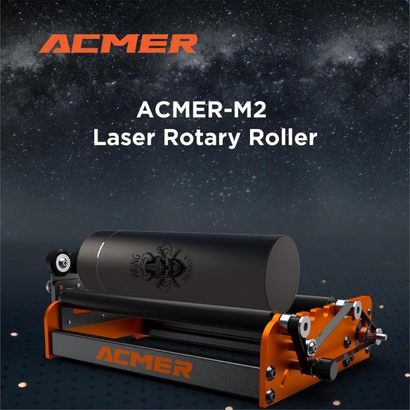 ACMER M2 Y-axis Rotary Roller 360 Degrees Rotating  |   Laser Equipment Laser Equipment Laser Equipment