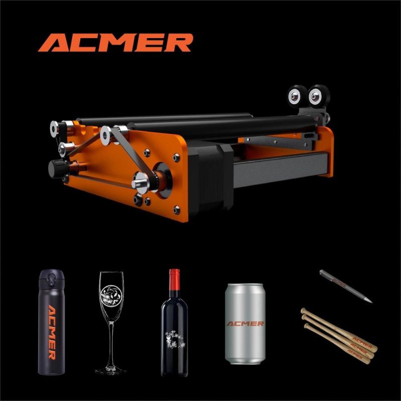 ACMER M2 Y-axis Rotary Roller 360 Degrees Rotating  |   Laser Equipment Laser Equipment Laser Equipment