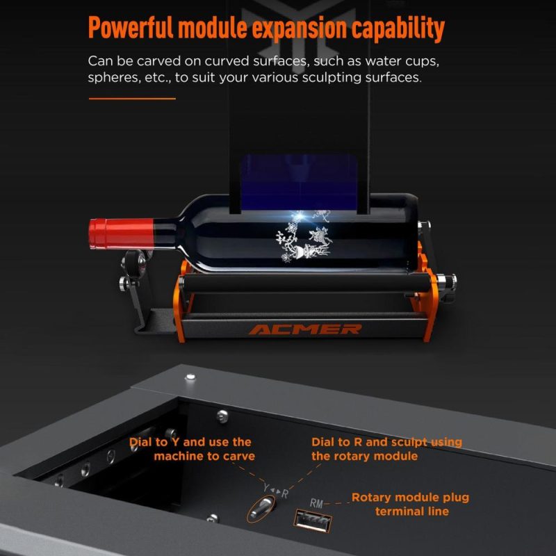 ACMER P2 11W Laser Engraver with Automatic Air-assist System  |   Laser Equipment Laser Equipment Laser Equipment