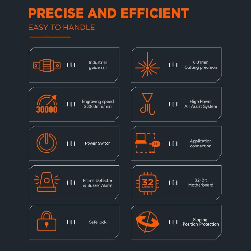 ACMER P2 22W Laser Engraver with Automatic Air-assist System  |   Laser Equipment Laser Equipment Laser Equipment