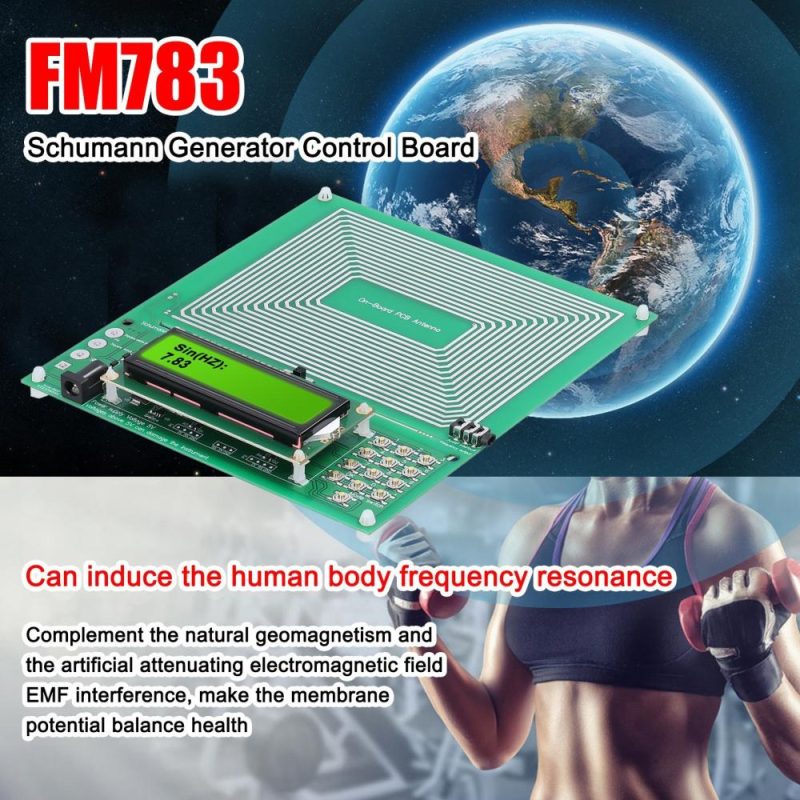 Adjustable 0.001Hz-200KHz 7.83HZ Schumann Resonance UltraLow Frequency PulseWave Generator Audio Resonator  |   Other Instruments Measurement & Analysis Instruments Green