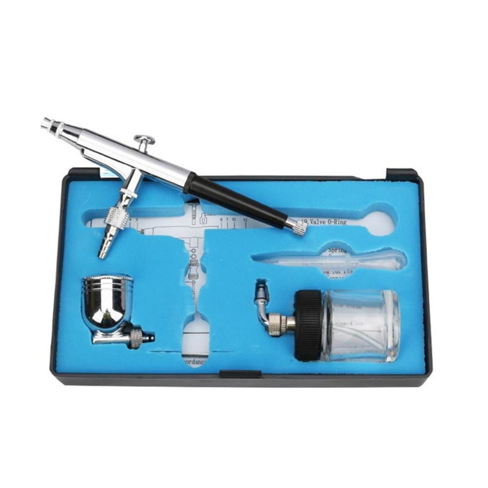 Airbrush Gun Gravity and Siphon Feed Airbrush 0.3mm Nozzle 22cc & 7cc Cups for Cake Decorating Model Painting  |   Electrical Equipment & Supplies Electrical Equipment & Supplies Electrical Equipment & Supplies