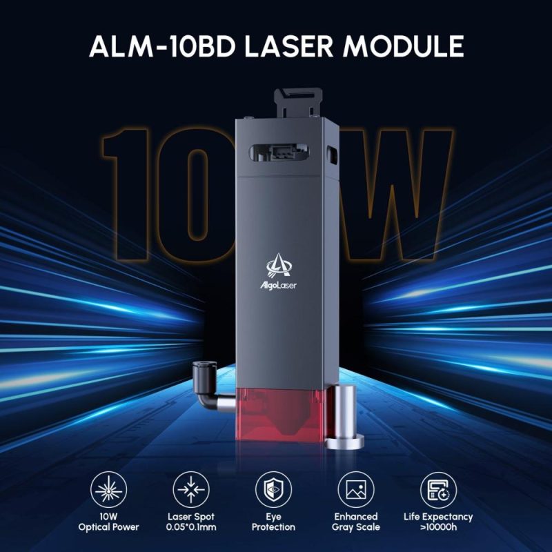 Algolaser 10W Laser Module for DIY KIT 10W/20W Alpha Series Laser Engraver  |   Laser Equipment Laser Equipment Black