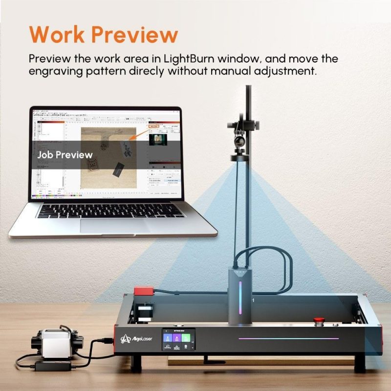 AlgoLaser ALSC 1.0 Camera 550x800mm Photography Area  |   Laser Equipment Laser Equipment Laser Equipment