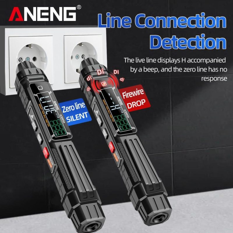 ANENG A3005A/B Digital Intelligent Professional Multimeter Sensor Pen Phase Sequence Tester AC Voltage Meter Non-Contact Voltmeter Electric Tool  |   Digital Multimeters & Oscilloscopes Digital Multimeters & Oscilloscopes Digital Multimeters & Oscilloscopes