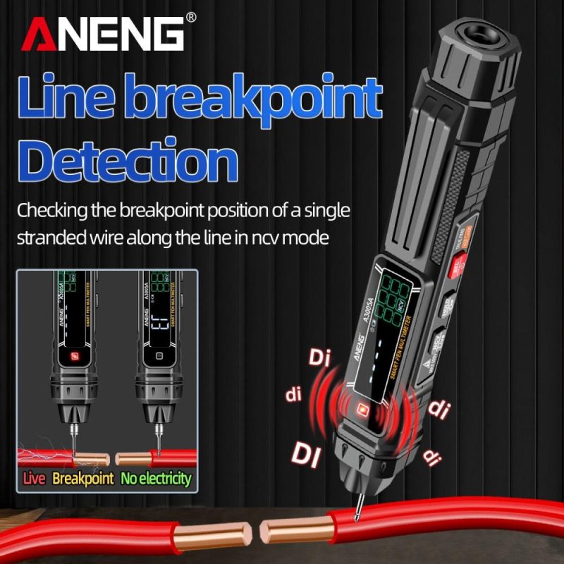 ANENG A3005A/B Digital Intelligent Professional Multimeter Sensor Pen Phase Sequence Tester AC Voltage Meter Non-Contact Voltmeter Electric Tool  |   Digital Multimeters & Oscilloscopes Digital Multimeters & Oscilloscopes Digital Multimeters & Oscilloscopes