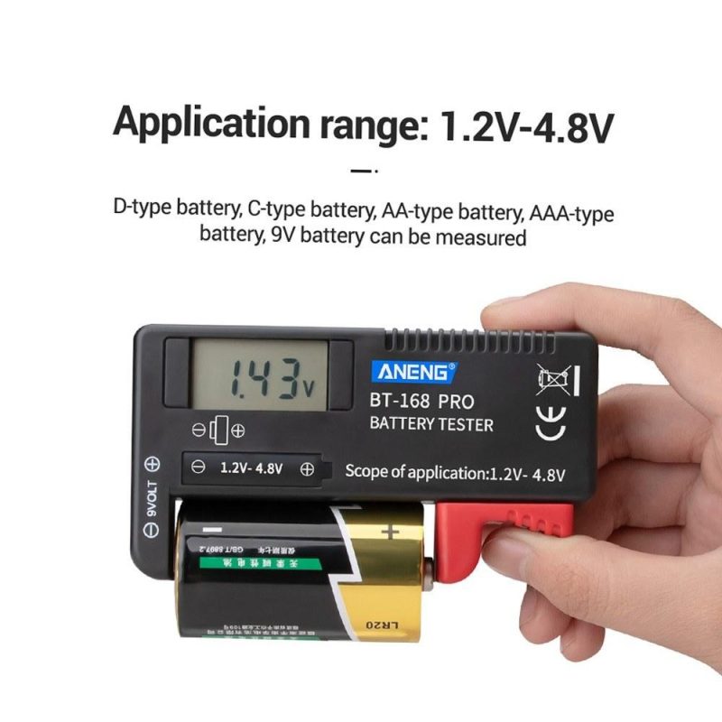 ANENG BT-168 PRO Battery Tester  |   Battery Testers Battery Testers Battery Testers