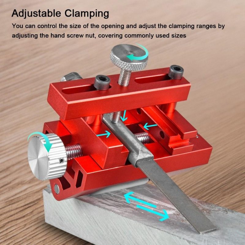 Angle Adjustable Sharpener Woodworking Tool Sharpening Jig Clamping Adjustment Inclined Edges Wood Chisel Fixing Bracket  |   Hardware & Accessories Hardware & Accessories Hardware & Accessories