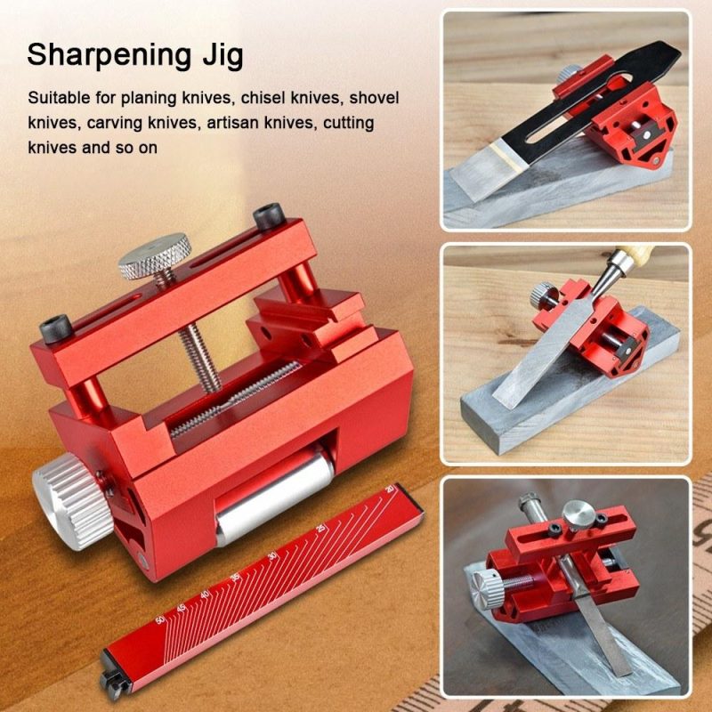 Angle Adjustable Sharpener Woodworking Tool Sharpening Jig Clamping Adjustment Inclined Edges Wood Chisel Fixing Bracket  |   Hardware & Accessories Hardware & Accessories Hardware & Accessories