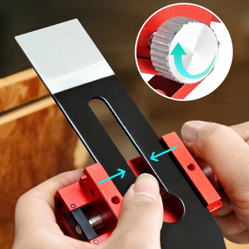 Angle Adjustable Sharpener Woodworking Tool Sharpening Jig Clamping Adjustment Inclined Edges Wood Chisel Fixing Bracket  |   Hardware & Accessories Hardware & Accessories Hardware & Accessories