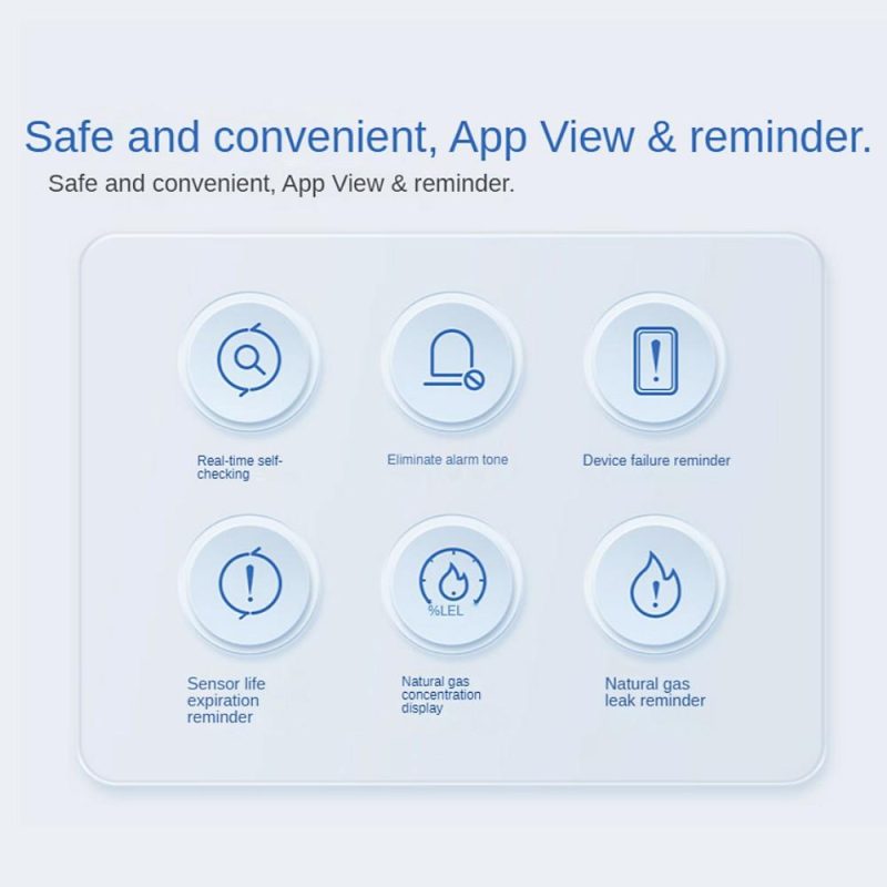 Aqara Smart Natural Gas Detector Zigbee Gas Leak Alarm Sensor  |   Gas detection equipment Gas detection equipment Gas detection equipment