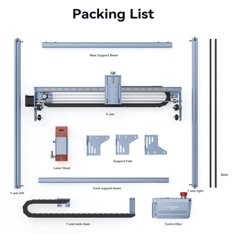 Atomstack A10 V2 10-12W Laser Engraver 24000mm/min High Speed 400x400mm Engraving Area  |   Laser Equipment Laser Equipment Laser Equipment