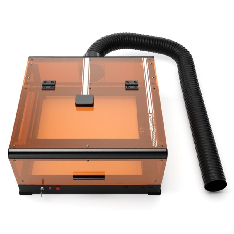 Atomstack B3 Laser Engraver Protective Box with AC1 Camera and LED Light and Exhaust Fan and Eye-protection Visual Window  |   Laser Equipment Laser Equipment Laser Equipment