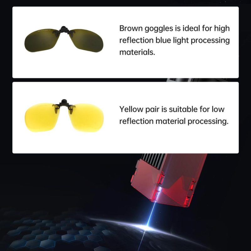 ATOMSTACK G1 Laser Light Protective Goggles Clip-on Laser Safety Glasses  |   Laser Equipment Laser Equipment Laser Equipment