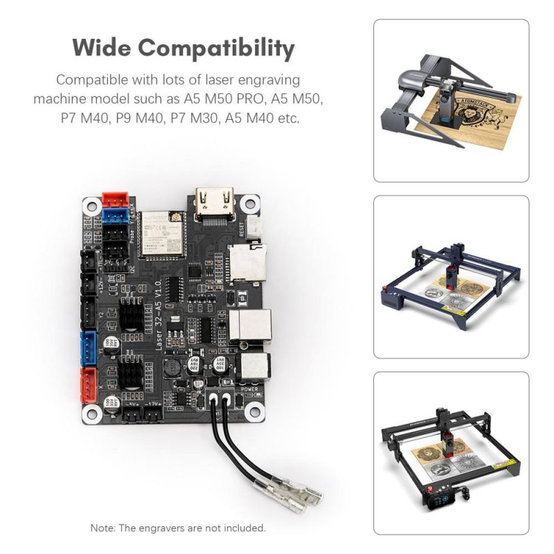 Atomstack Laser Engraver 32-bit Motherboard Replacement Used for 5W Optical Power Engravers  |   Laser Equipment Laser Equipment Laser Equipment