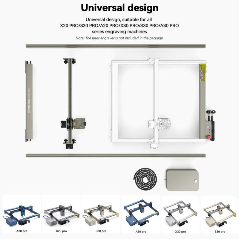 ATOMSTACK Laser Engraver  Y-axis Extension Kit Expand to 850x400mm  |   Laser Equipment Laser Equipment Laser Equipment