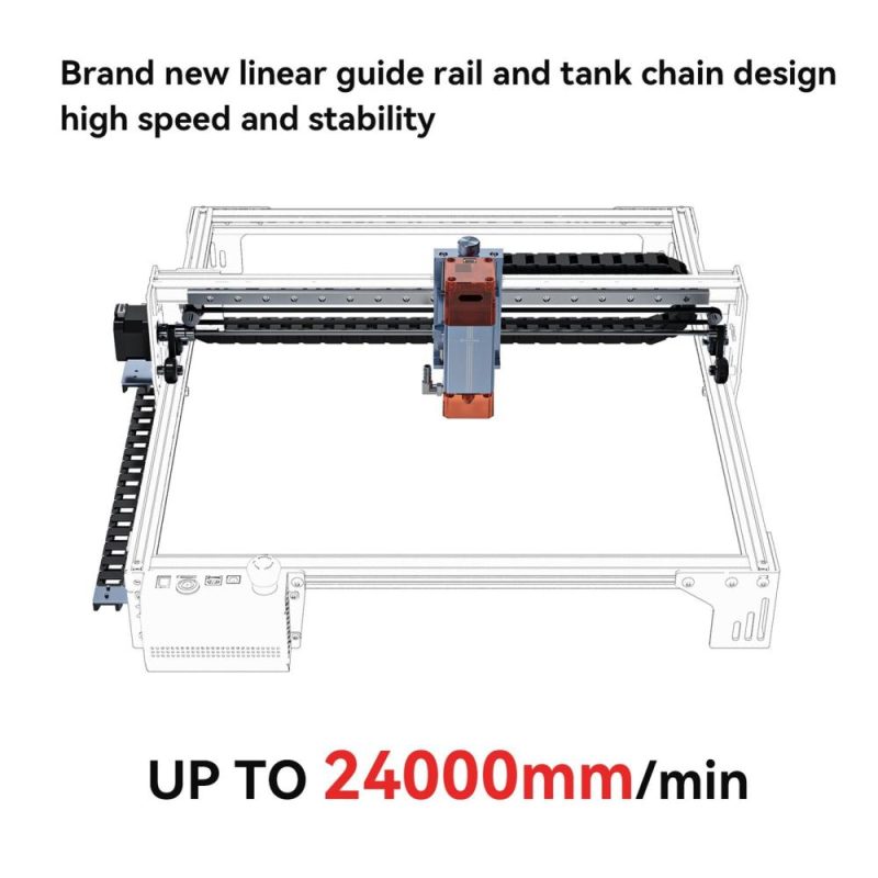 Atomstack Maker A10 V2 10-12W Laser Engraver 24000mm/min High Speed  |   Laser Equipment Laser Equipment Laser Equipment