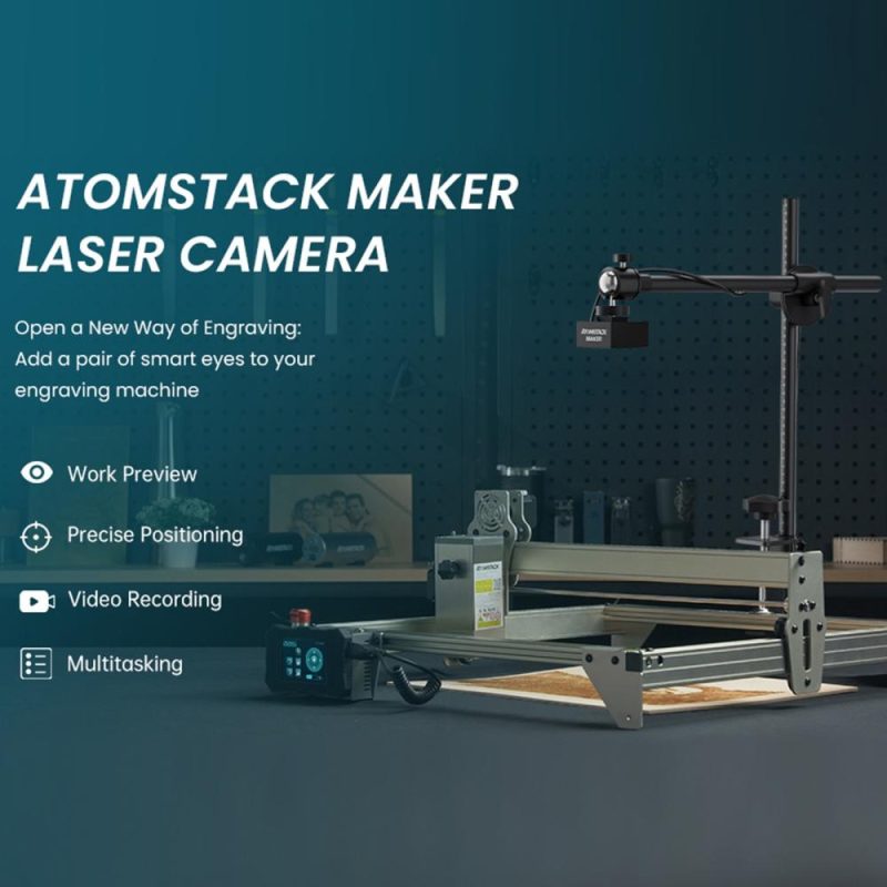 Atomstack Maker AC1 Camera 400x400mm Photography Area  |   Laser Equipment Laser Equipment Laser Equipment