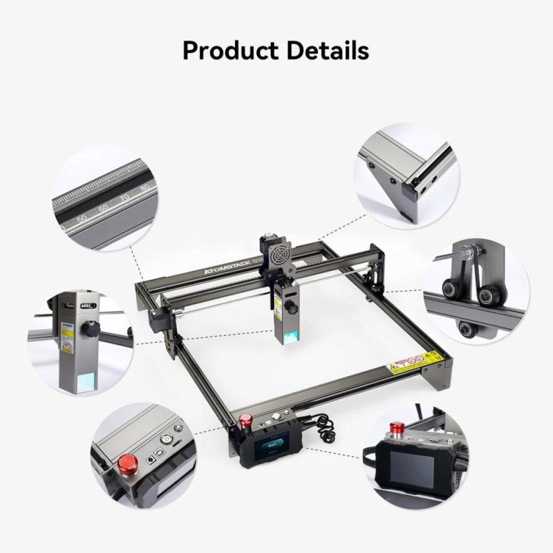 ATOMSTACK S10 Pro 10W Laser Engraver 410x400mm Engraving Area  |   Laser Equipment Laser Equipment Laser Equipment