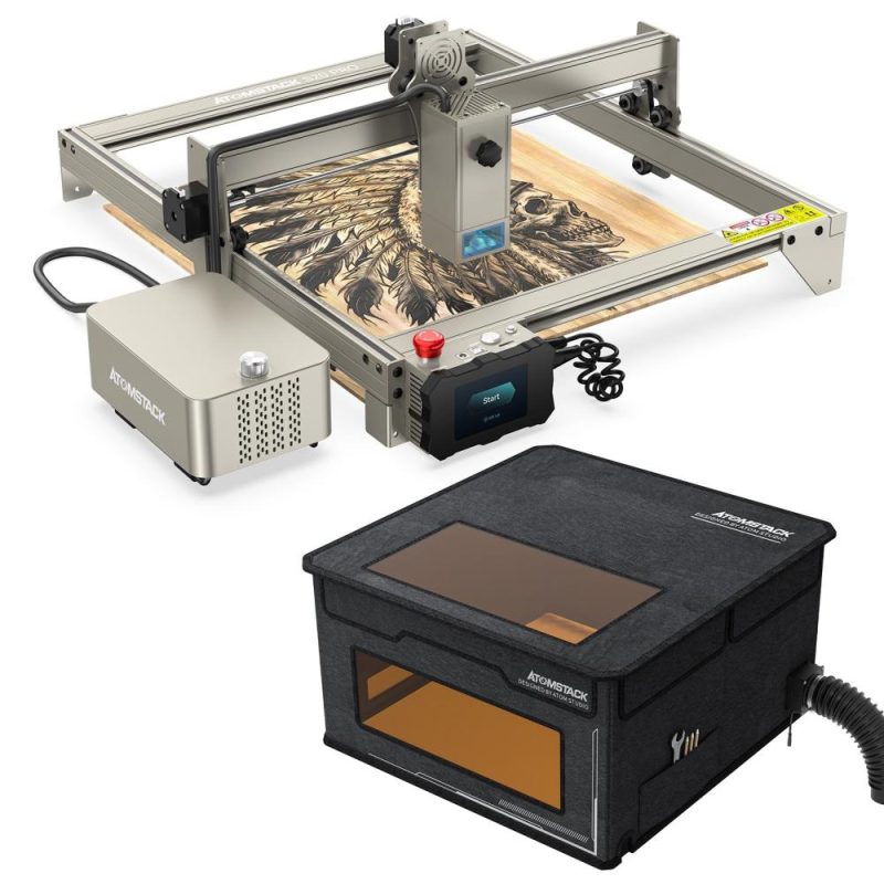 ATOMSTACK S20 Pro 20W Laser Engraver with FB2 Laser Engraver Protective Box and Air Assist Accessory  |   Laser Equipment Laser Equipment Laser Equipment