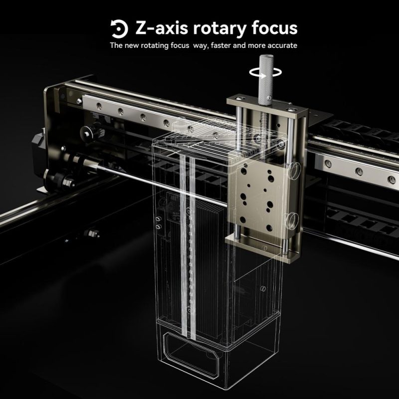 Atomstack S40 Pro 40W Laser Engraver with Dual Air Assist Pump and 400x400mm Laser Cutting Honeycomb Table  |   Laser Equipment Laser Equipment Laser Equipment