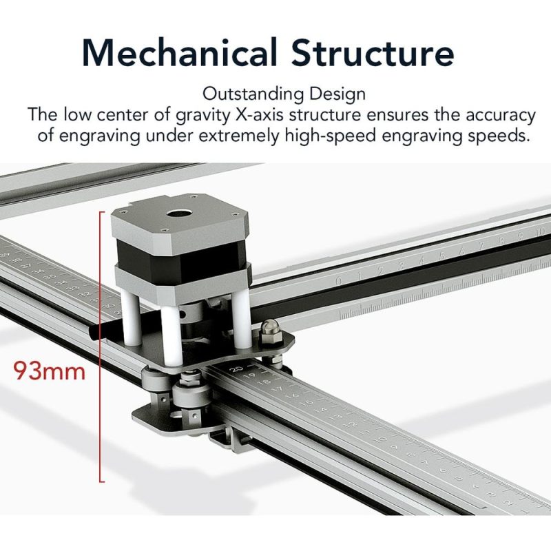 Aufero Laser 2 LU2-10A 10W Laser Engraver with 400x400mm Honeycomb Working Table  |   Laser Equipment Laser Equipment Laser Equipment