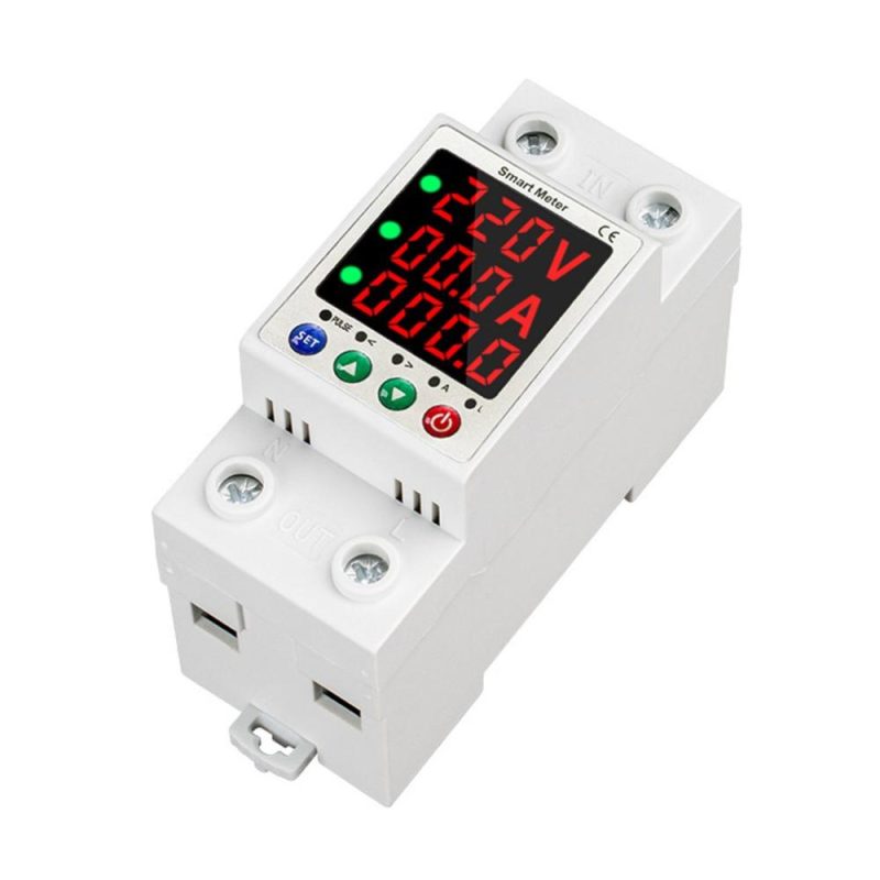 Automatic Reclosure Protector Intelligent Metering Breaker LCD Display Reclosing Switch Overload Overvoltage Undervoltage Current Limiting Protections Circuit Breaker  |   Other Instruments Measurement & Analysis Instruments Other Instruments