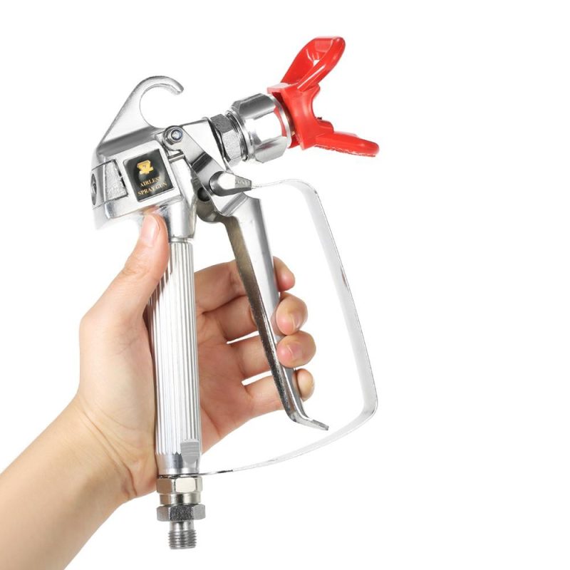 Brand New 3600PSI High Pressure Airless Paint Spray Gun With 517 Spray Tip & Nozzle Guard for Graco Wagner Titan Pump   Sprayer And Airless Spraying Machine  |   Others Hardware & Gadgets Others