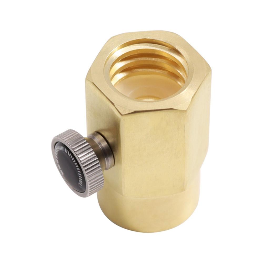 Brass Household Soda Bottle Adapter CO2 Cylinder Refill Adapter CO2 Fill Valve Connector Refill BottleTR21-4 to W21.8  |   Others Hardware & Gadgets Others