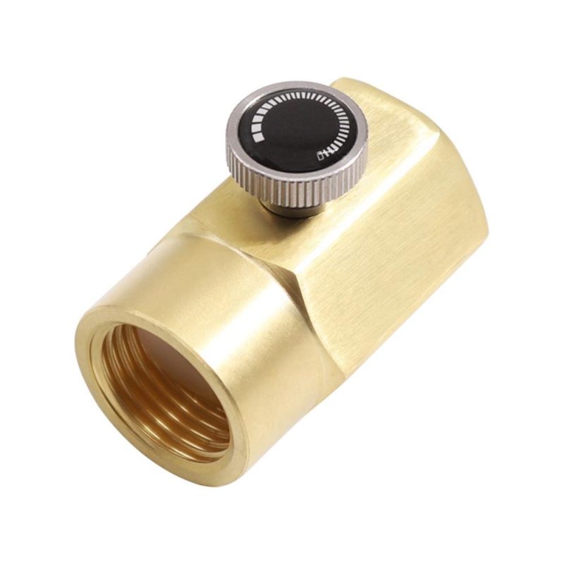 Brass Household Soda Bottle Adapter CO2 Cylinder Refill Adapter CO2 Fill Valve Connector Refill BottleTR21-4 to W21.8  |   Others Hardware & Gadgets Others