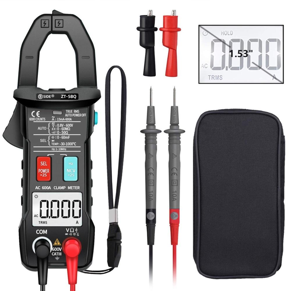 BSIDE ZT-5BQ 6000 Counts High Precision NCV Test Digital Smart Clamp Meter with BT Function True RMS Clamp Type Multimeter  |   Digital Multimeters & Oscilloscopes Digital Multimeters & Oscilloscopes Digital Multimeters & Oscilloscopes