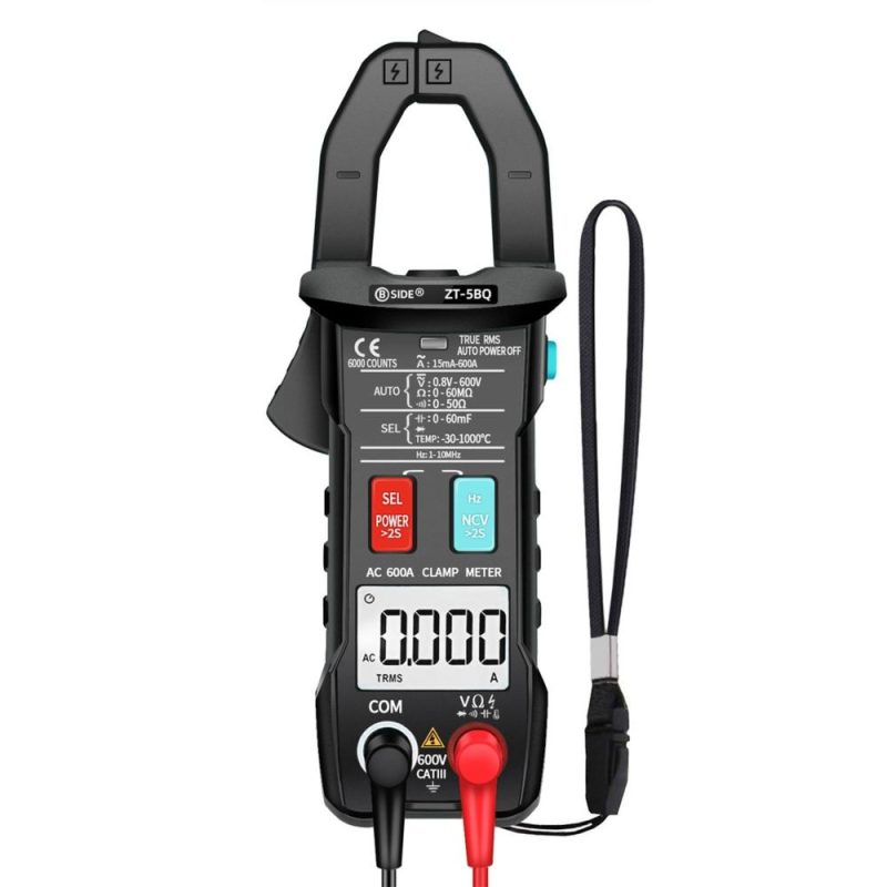 BSIDE ZT-5BQ 6000 Counts High Precision NCV Test Digital Smart Clamp Meter with BT Function True RMS Clamp Type Multimeter  |   Digital Multimeters & Oscilloscopes Digital Multimeters & Oscilloscopes Digital Multimeters & Oscilloscopes