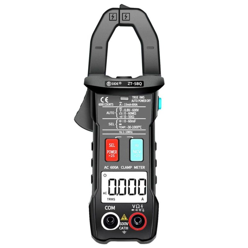 BSIDE ZT-5BQ 6000 Counts High Precision NCV Test Digital Smart Clamp Meter with BT Function True RMS Clamp Type Multimeter  |   Digital Multimeters & Oscilloscopes Digital Multimeters & Oscilloscopes Digital Multimeters & Oscilloscopes