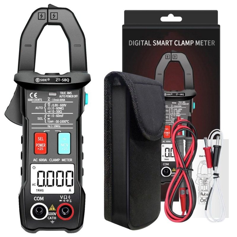 BSIDE ZT-5BQ 6000 Counts High Precision NCV Test Digital Smart Clamp Meter with BT Function True RMS Clamp Type Multimeter  |   Digital Multimeters & Oscilloscopes Digital Multimeters & Oscilloscopes Digital Multimeters & Oscilloscopes