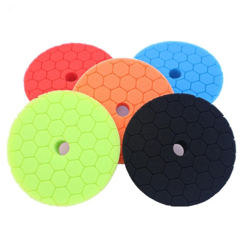 Buffing Polishing Pads 5 Pcs 6 Inch Large Size Sponge Polishing Pads Car Foam Buffing Sponge Pads Kit for Car Buffer Polisher Compounding Polishing Waxing  |   Power Tool Parts Power & Electrical Tools Power Tool Parts