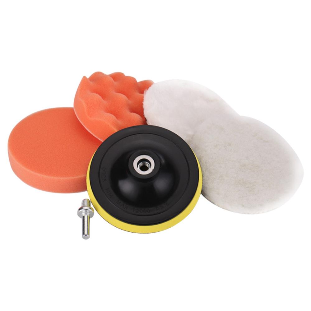 Car Foam Drill Buffing Pad Polishing Pad Kit 6 Pcs 4 Inch Car Buffer Polishing Kits Sponge and Wool Polishing Pads Set  |   Power Tool Parts Power & Electrical Tools Power Tool Parts