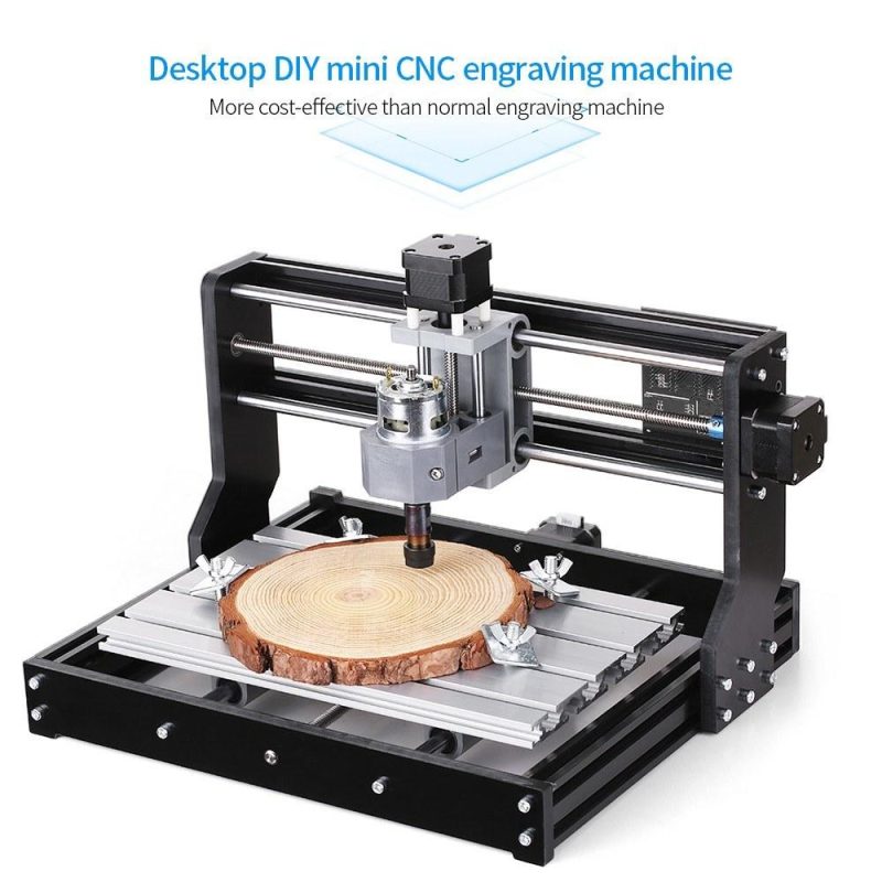 CNC3018 PRO DIY CNC Router Kit Mini Engraving Machine GRBL Control 3 Axis with ER11 Collet XYZ  |   Others Others Black/Silver