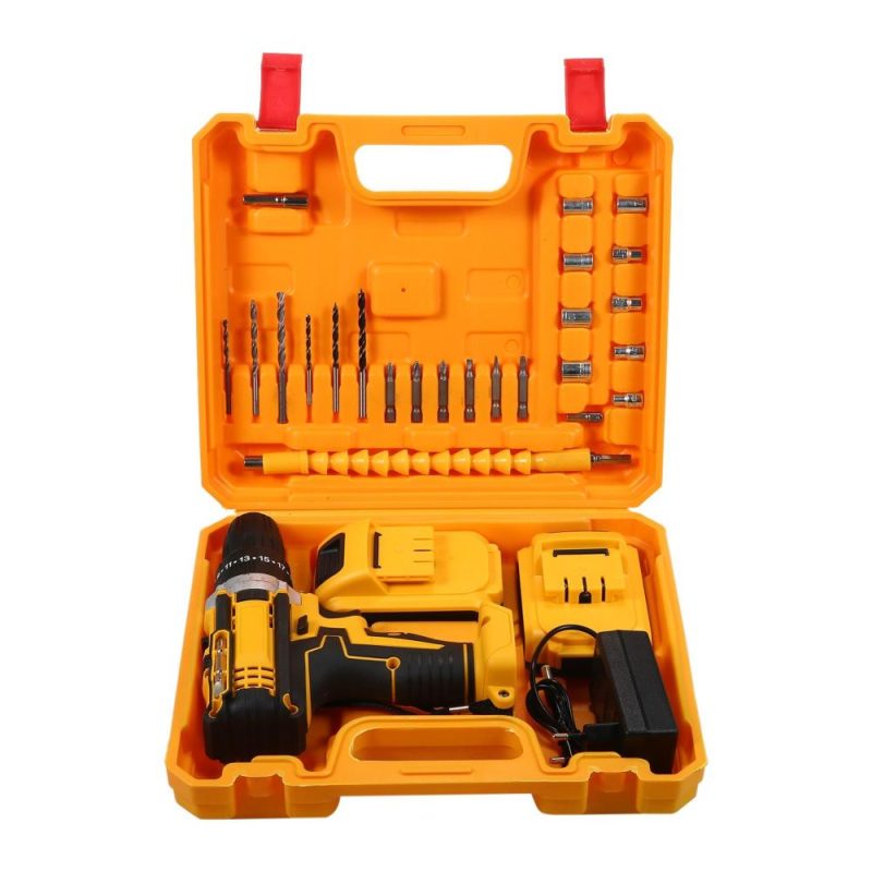 Cordless Drill Driver Kits with 2 Battery  |   Electrical Equipment & Supplies Electrical Equipment & Supplies Blue/Yellow