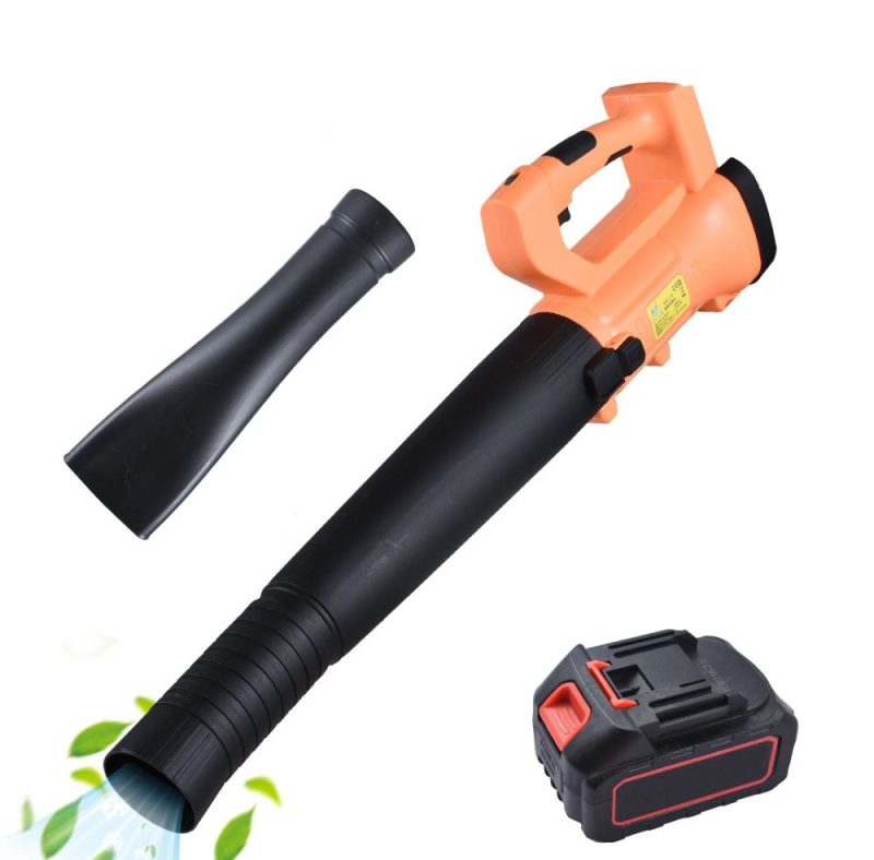 Cordless Leaf Blower 3000W Electric Leaf Blower 6 Adjustable Speeds 2000mAh Battery Powered Leaf Blower for Lawn Care Snow Blowing Yard Cleaning  |   Electrical Equipment & Supplies Electrical Equipment & Supplies Electrical Equipment & Supplies