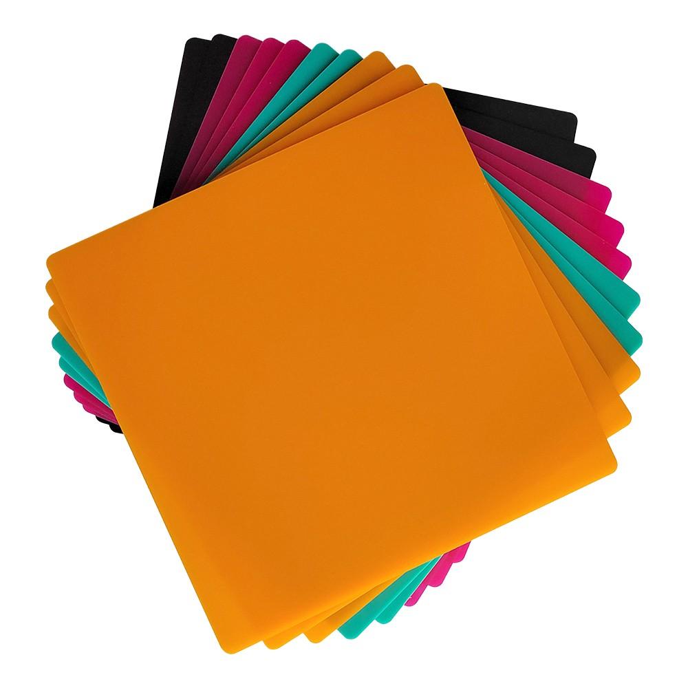 Creality 10pcs Colored Matte Acrylic Sheets 12x12inch 1/8 Thick  |   Laser Equipment Laser Equipment Laser Equipment